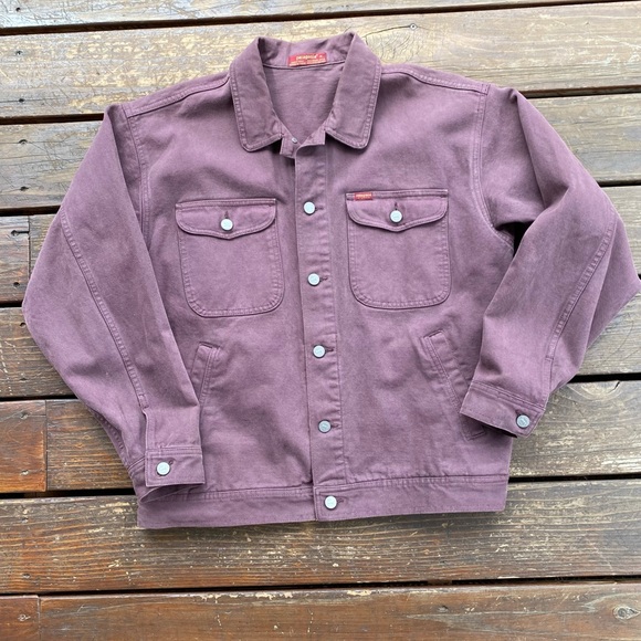 Patagonia Other - Patagonia vintage organic cotton plum purple denim jacket jean jacket